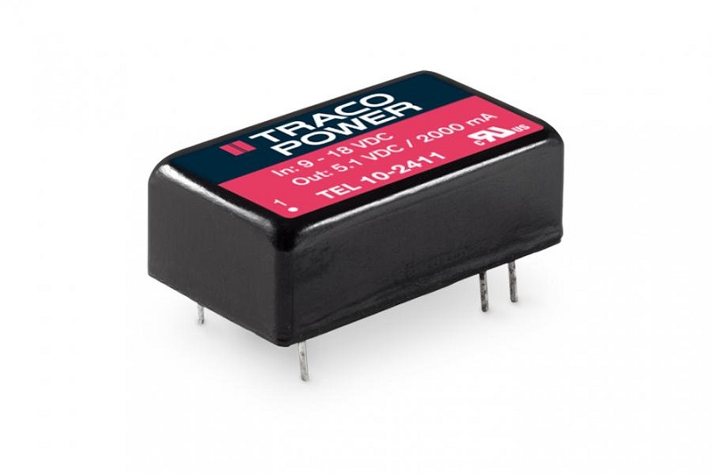 Small footprint 10 Watt DC/DC converter