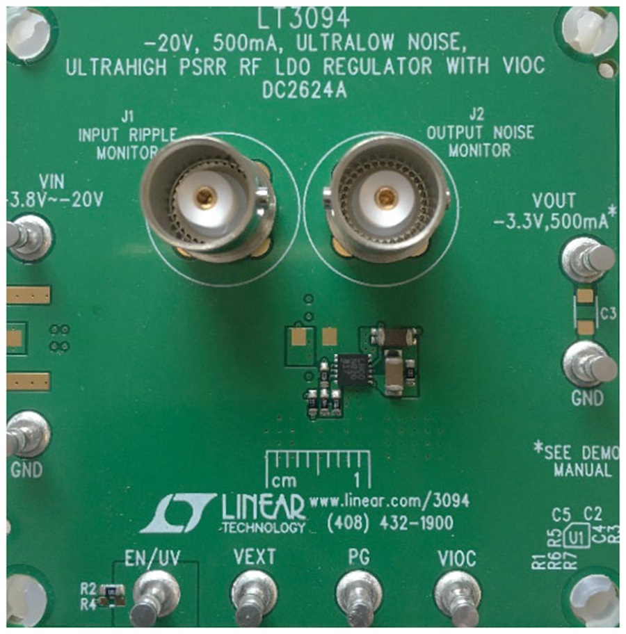 Negative Linear Regulator Features 0.8 µV RMS Noise