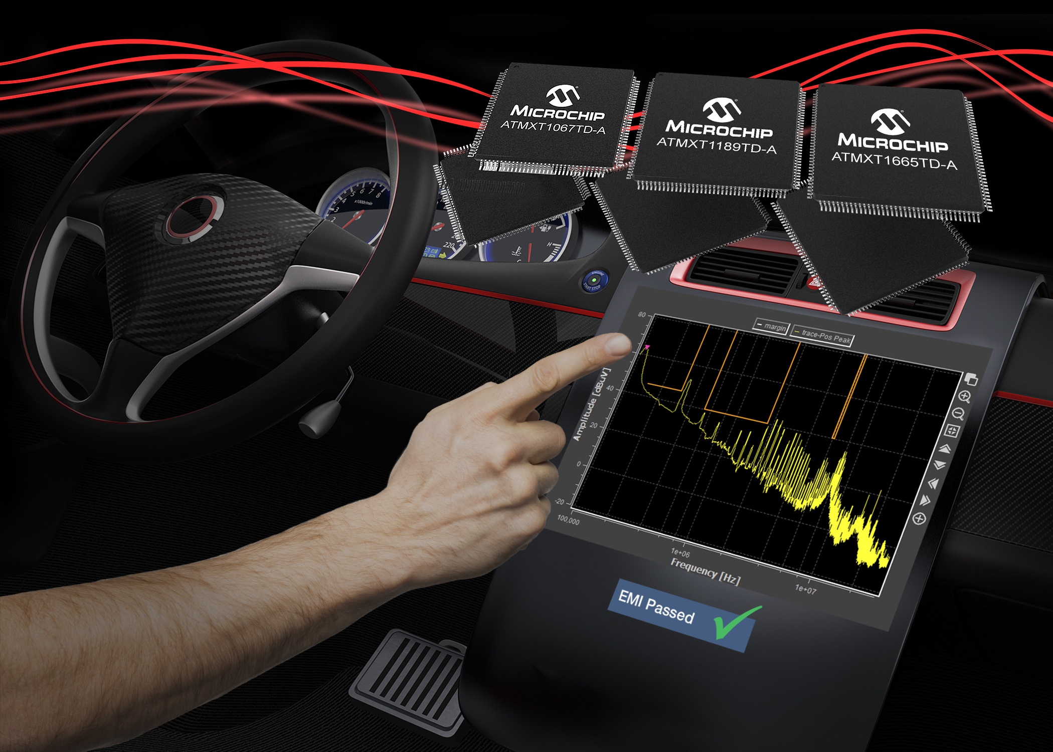 Touchscreen Controllers Increase Signal-to-Noise Ratio