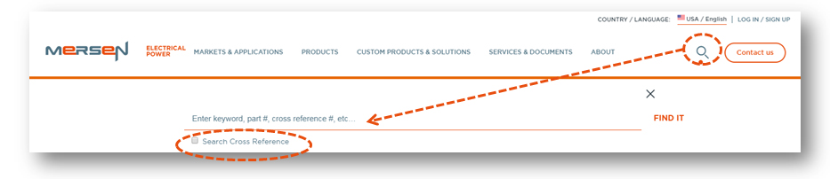 Cross Reference Tool Includes over 20,000 Mersen Crosses