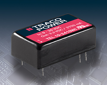 10 Watt DC/DC Converter in Ultra-Compact DIP-16 Package