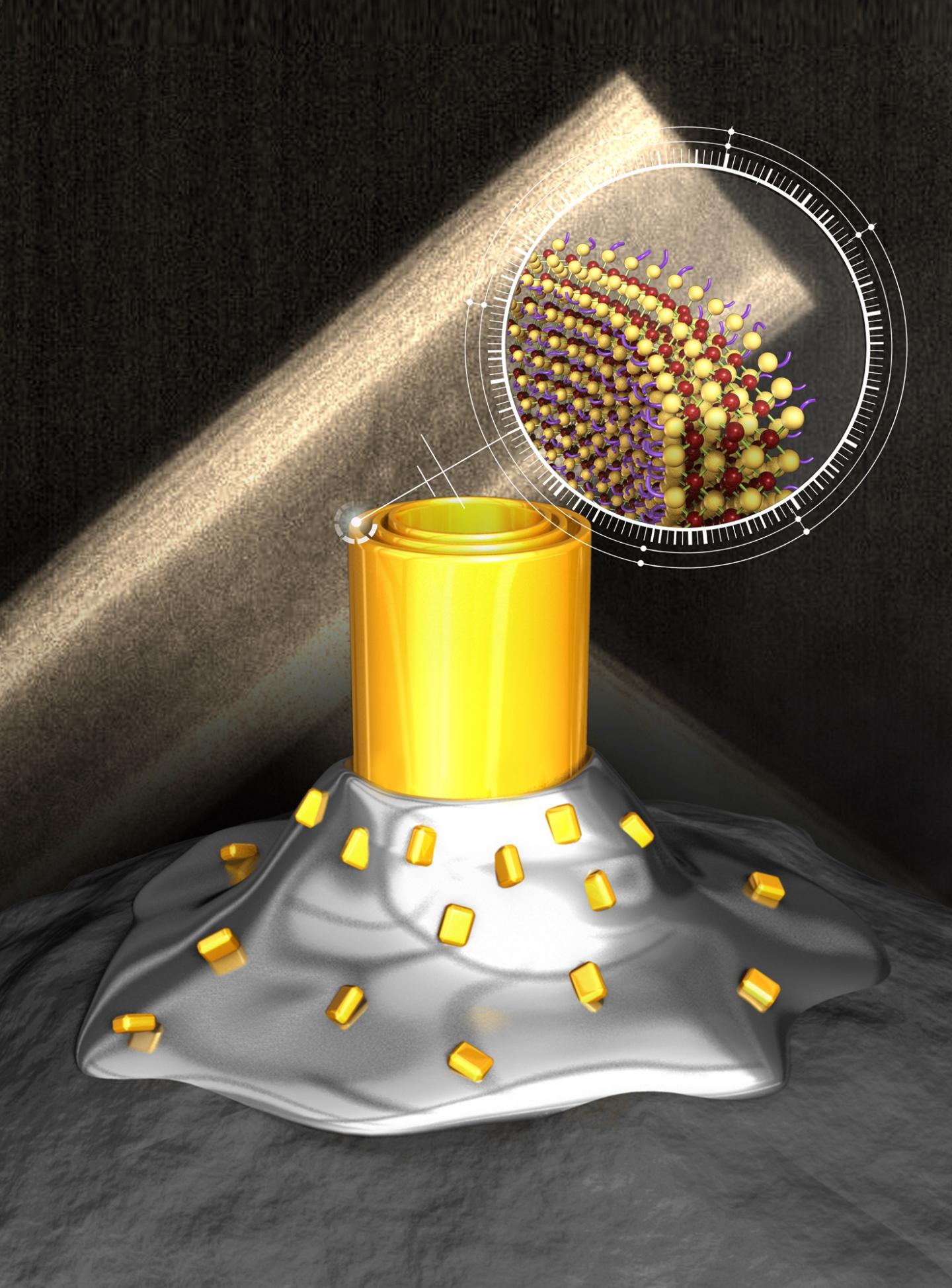 Semiconducting Nanotubes that Form Spontaneously