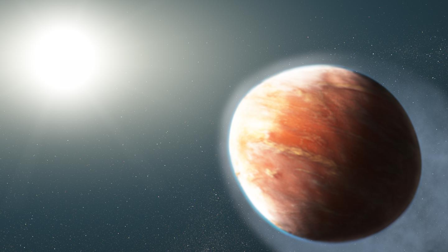 Hubble Finds 'Heavy Metal' Exoplanet Shaped like a Football