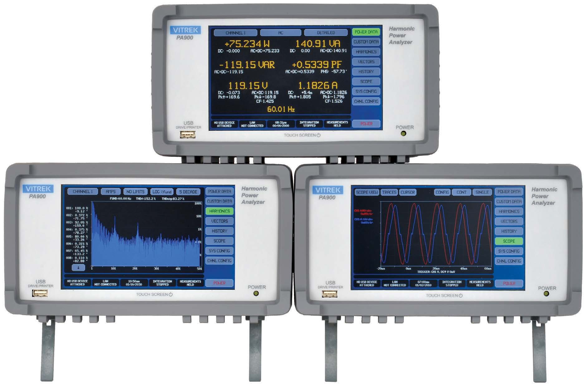 New LCD EMI measuring instrument wide frequency AC power ripple meter analyzer