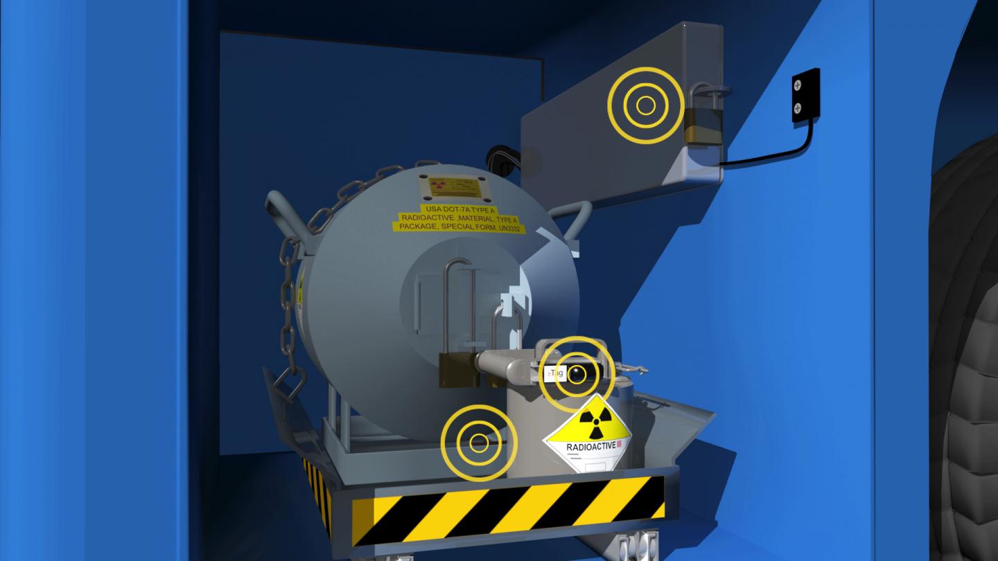 Securing Radiological Sources on the Go