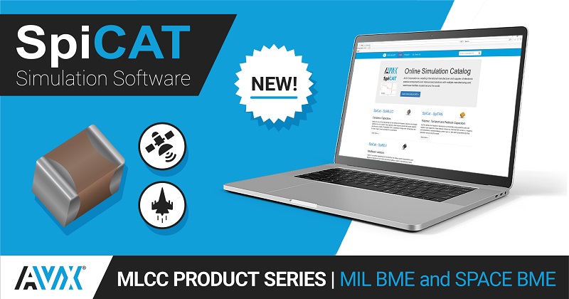 AVX Updates SpiCAT Online Simulation Tool With MLCC Series