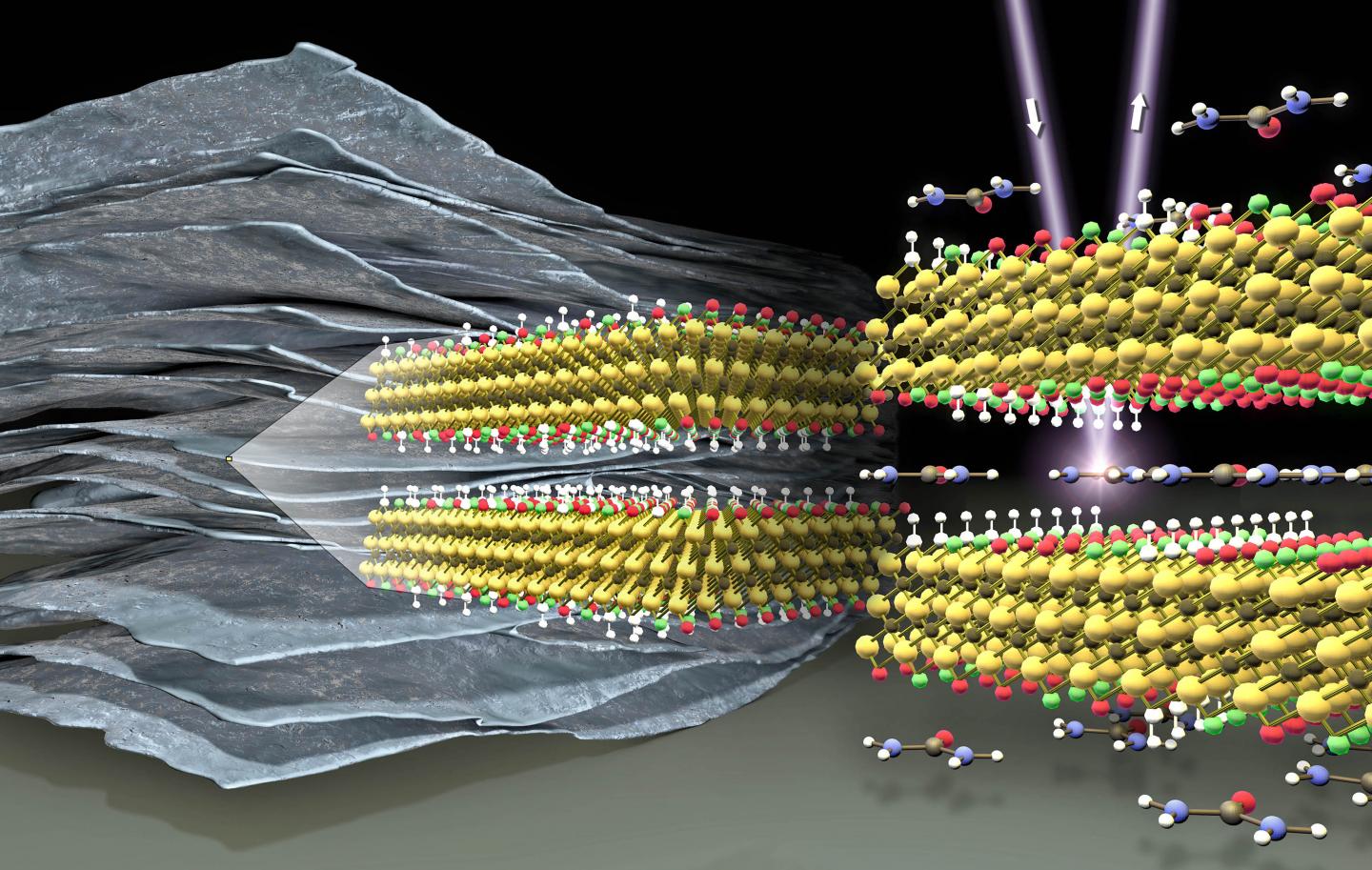 New Class of 2D Materials Stores Electrical Energy