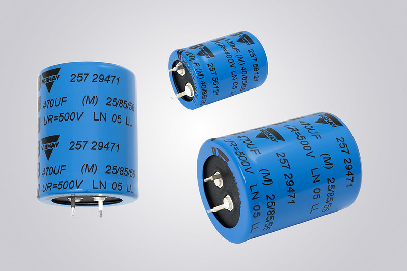 Snap-in Aluminum Capacitors Enable Higher Power Density