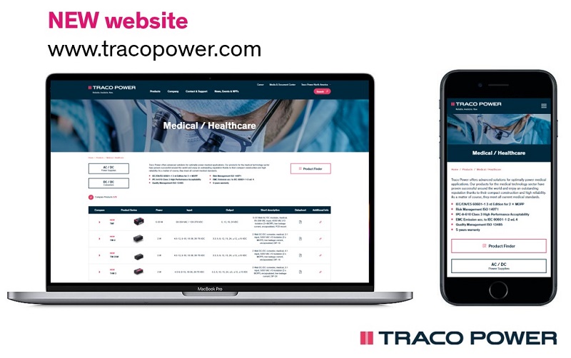 Traco Power launches new website