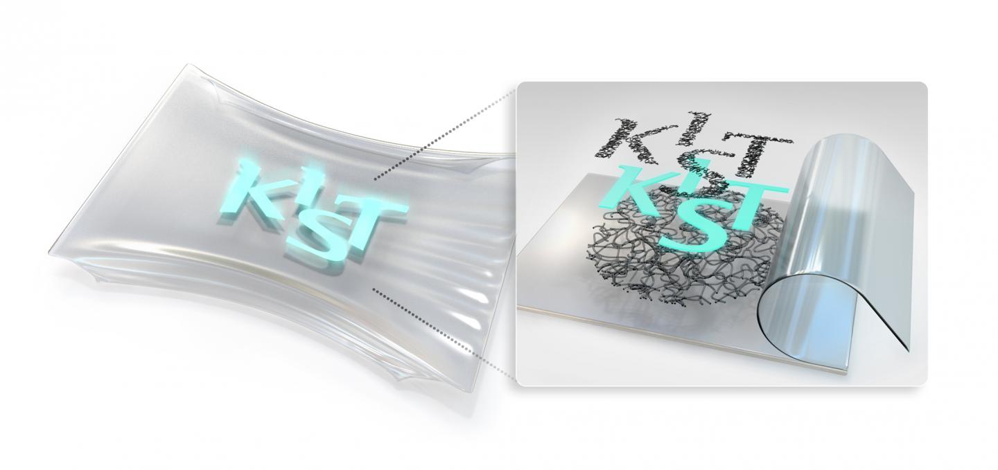 KIST Develops Large Stretchable and Transparent Electrodes