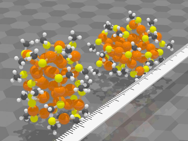 Machine Learning Predicts Nanoparticles' Structure, Dynamics