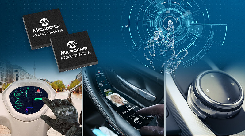 Smallest Automotive Controllers for Smart Surfaces