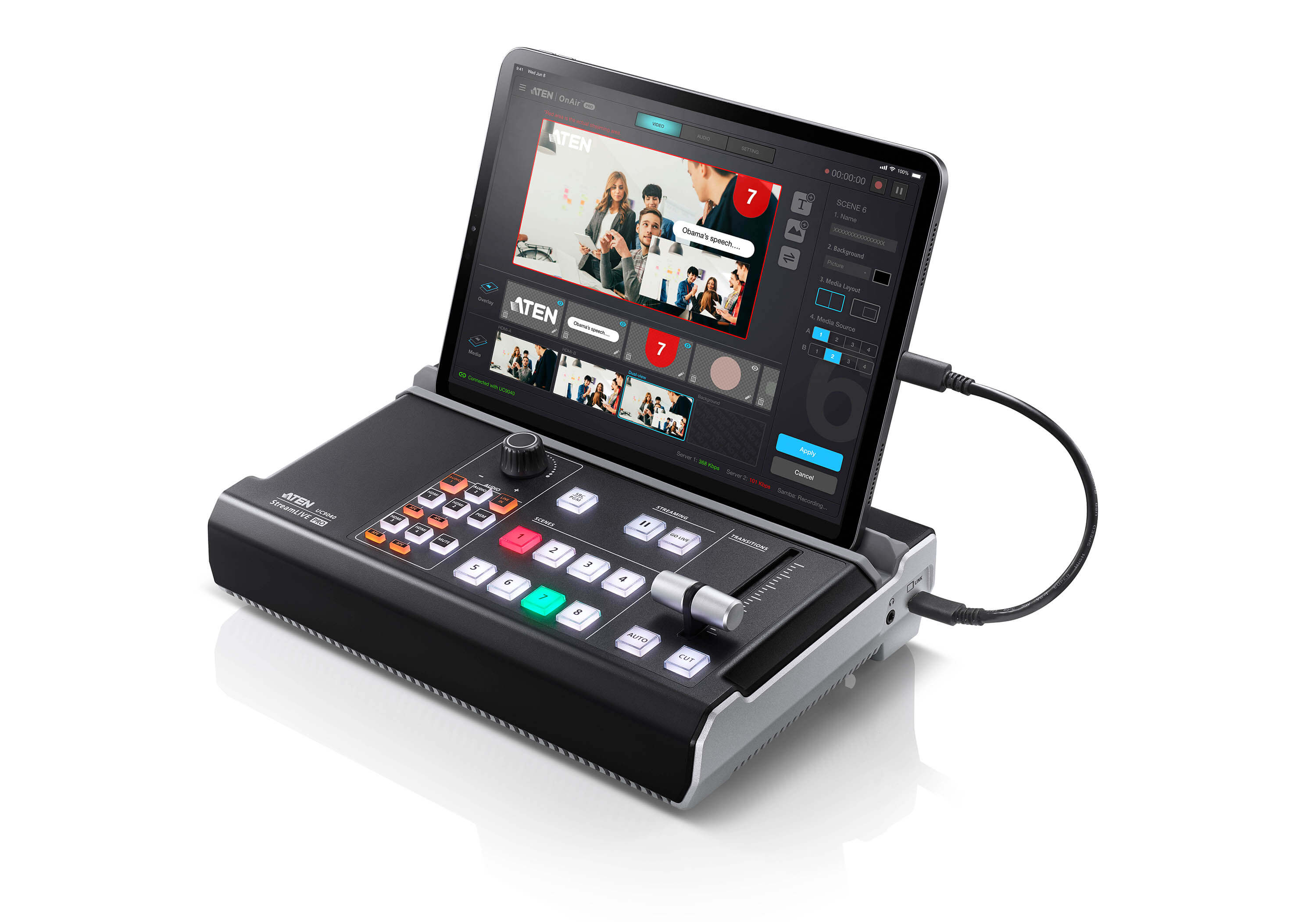 ATEN Technology Launches All-in-one Multi-channel AV Mixer