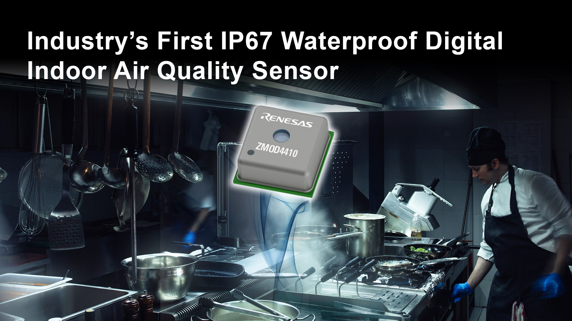 First IP67 Waterproof Sensor for High-Humidity Environments