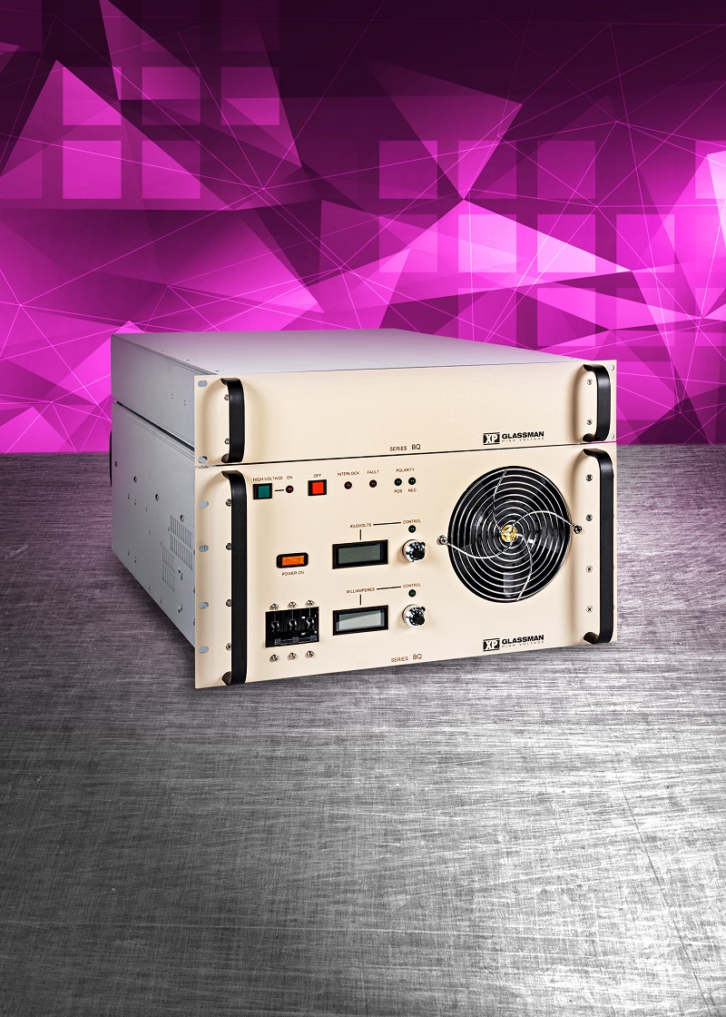 DC power supplies offer 10kW of regulated power up to 100kV