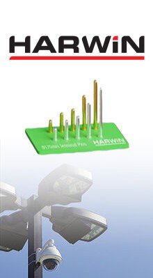 TTI Stocks Harwin’s Ø1.75mm Terminal Pins