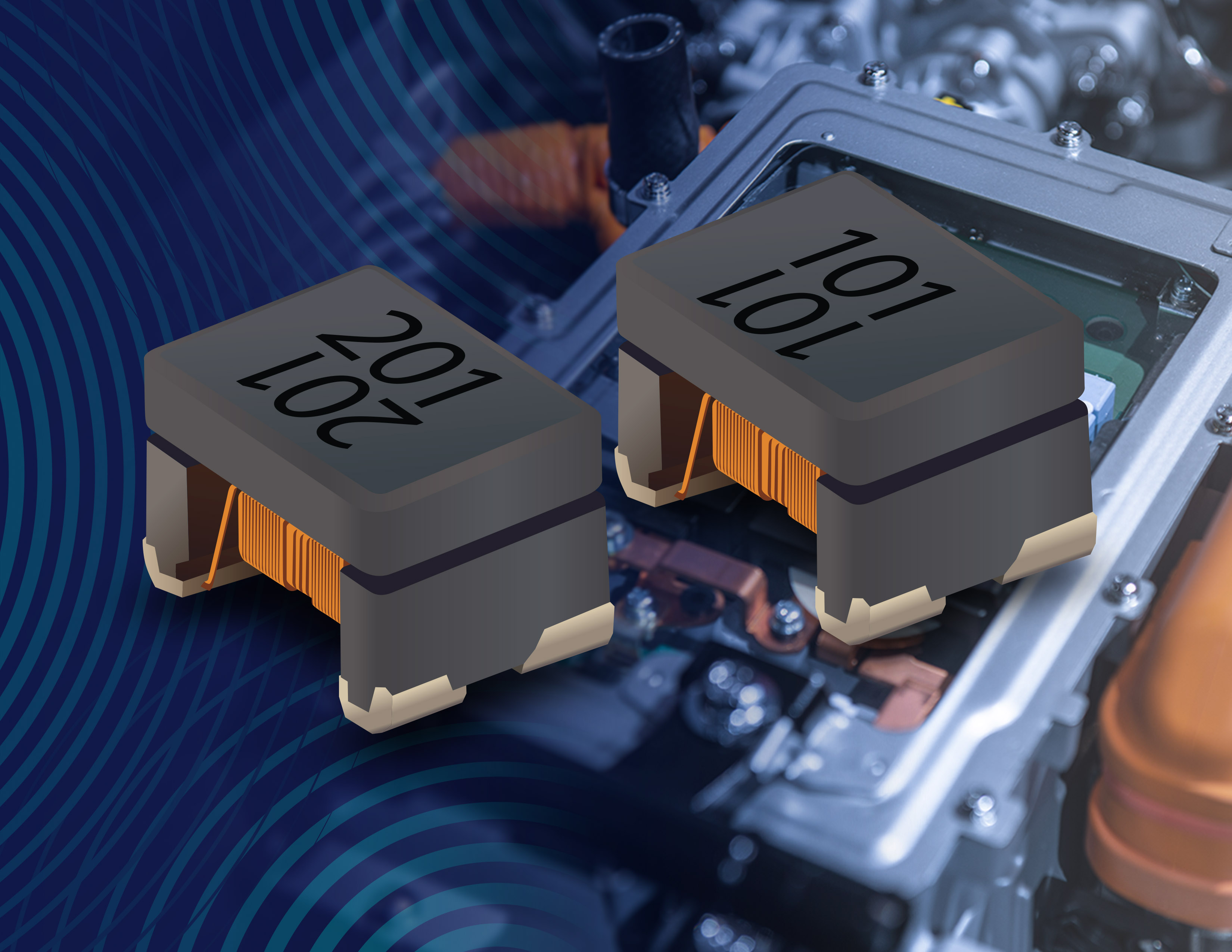 Expanded Line of 1210-Size Automotive-Grade Chip Inductors