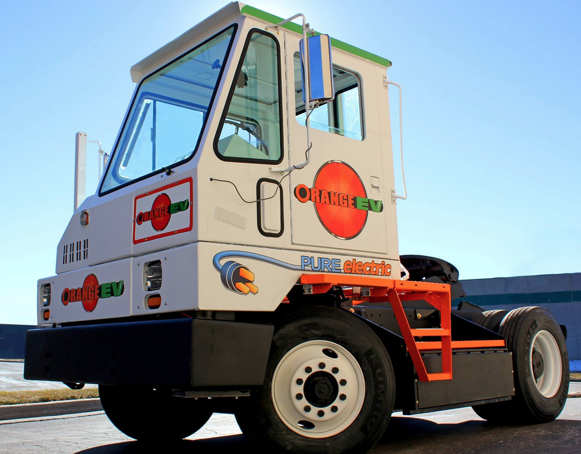 Lazer Spot and Orange EV to Deploy 25+ Electric Yard Trucks