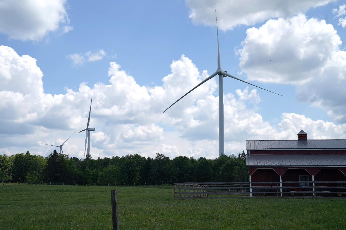 RWE's Cassadaga Onshore Wind Farm in Operation