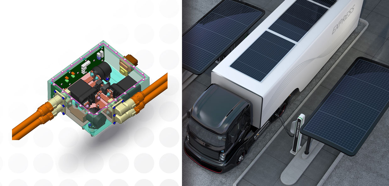 Electrification Solutions for Megawatt Charging of Heavy-Duty Electric Vehicles
