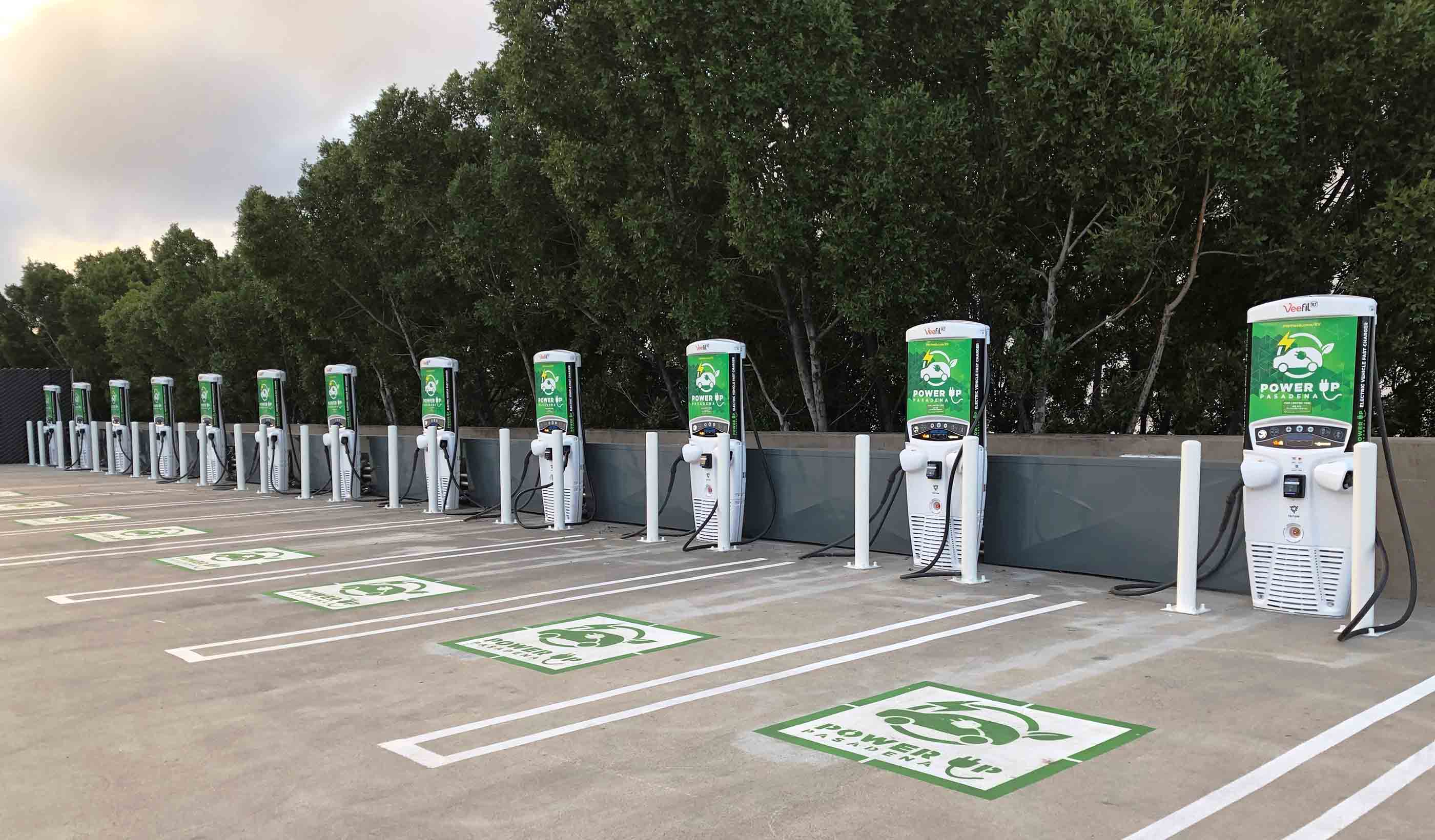 Pasadena Water and Power's new EV Charging Depot Opens