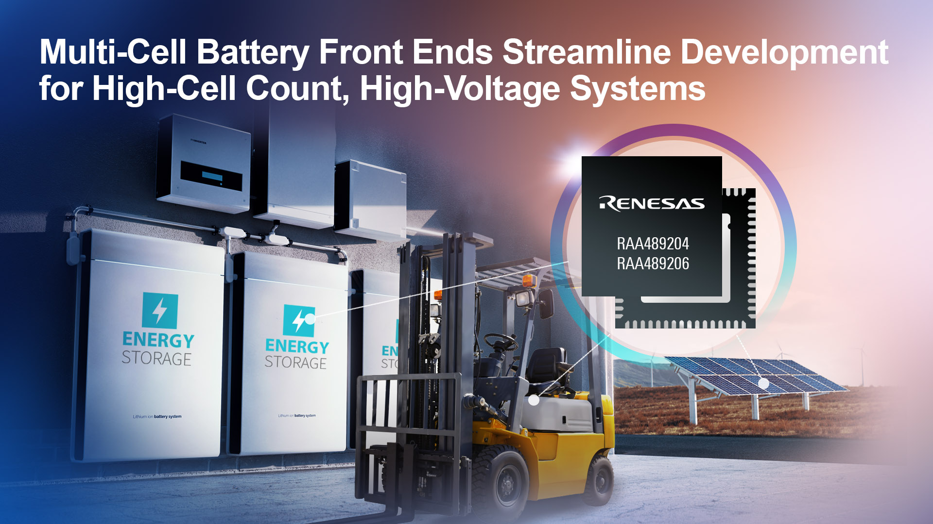 Multi-Cell Battery Front End Family for High-Cell Count Systems