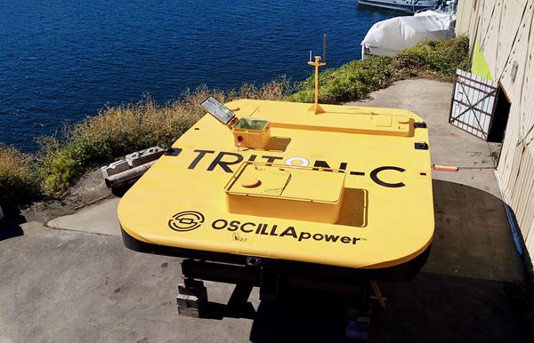 U.S. DOE Selects Oscilla Power for $1.8 Million Grant to Scale-up its Wave Energy System
