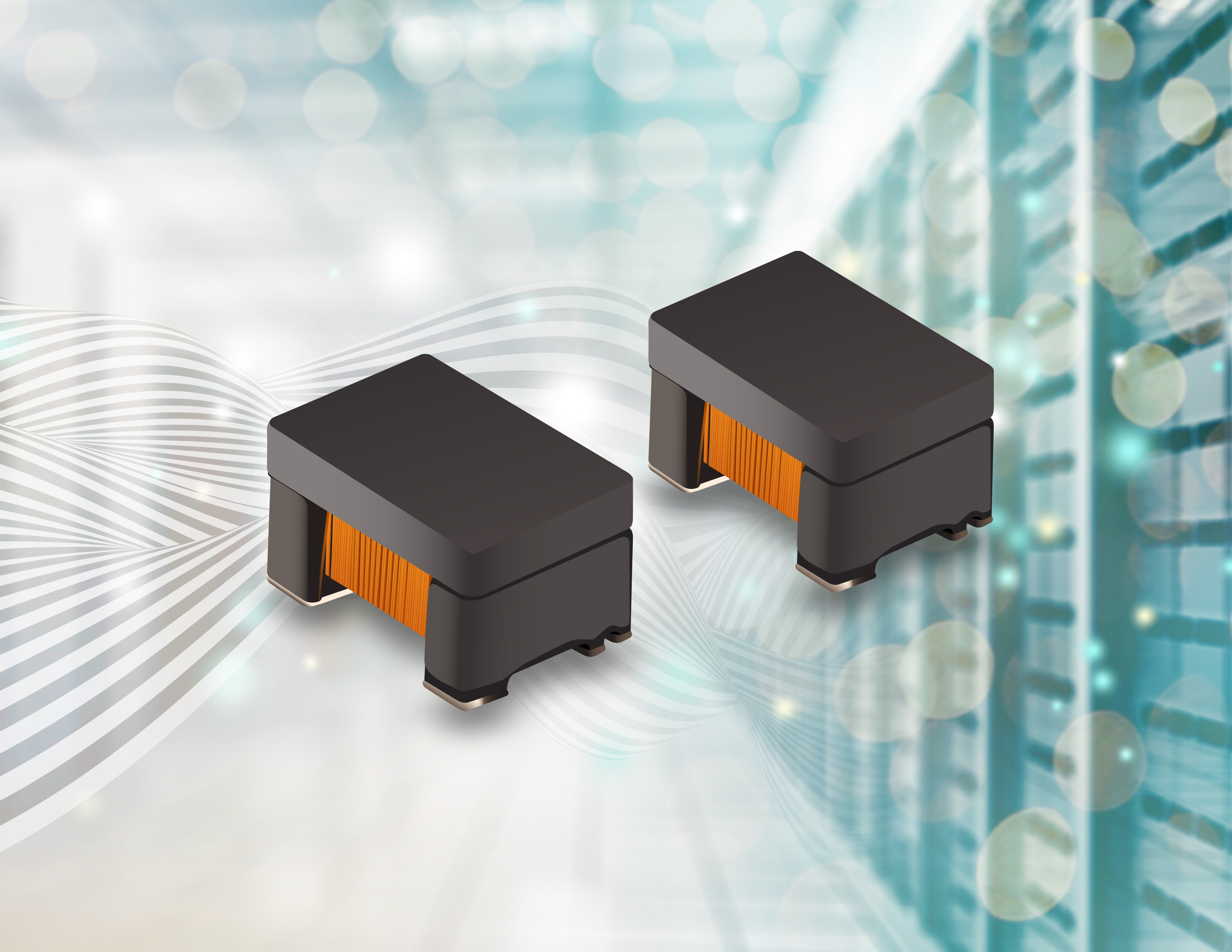 Shielded Gigabit Ethernet/PoE+ Chip LAN Transformers for High-Speed Telecom