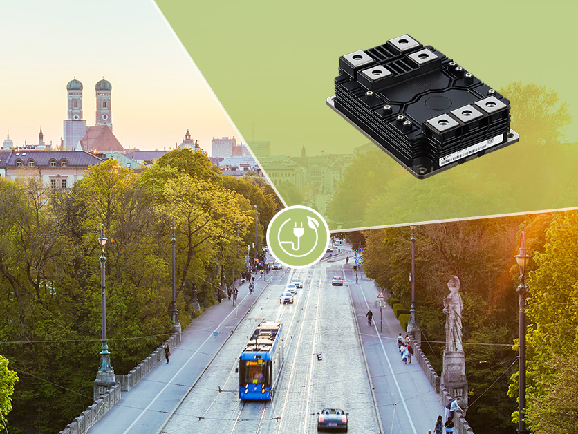 Infineon's CoolSiC Power Module Reduces Energy Consumption of Streetcars by 10%