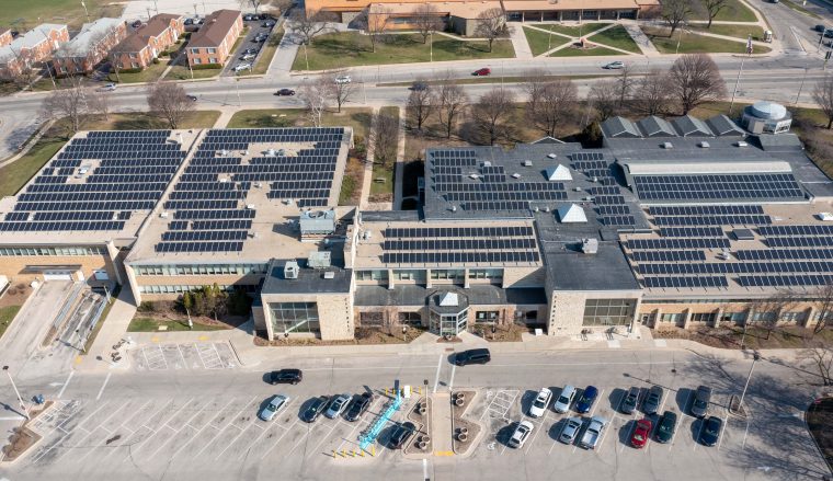 More than half of Wauwatosa City Hall's Energy Consumption Offset by Rooftop Solar PV System