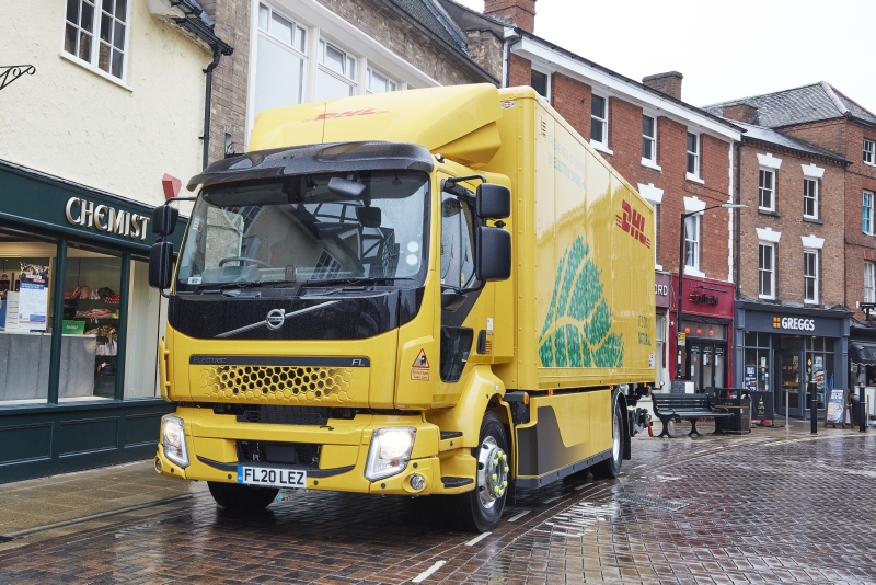DHL and Volvo Trucks Kick-Off New Zero Emission Cooperation with Order for up to 44 Electric Trucks