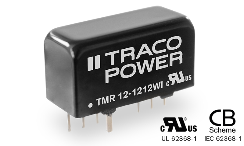 ­12 Watt DC/DC Converters (SIP-8) for Industrial Applications