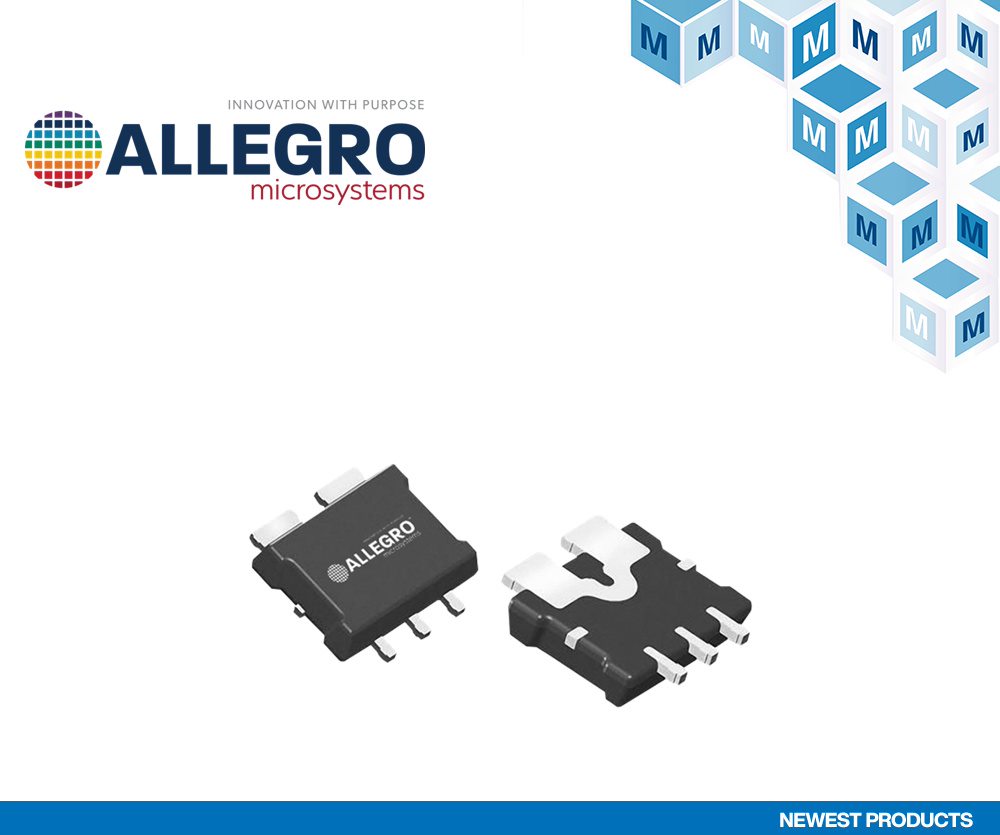 Mouser Electronics and Allegro MicroSystems Announce Global Distribution Agreement