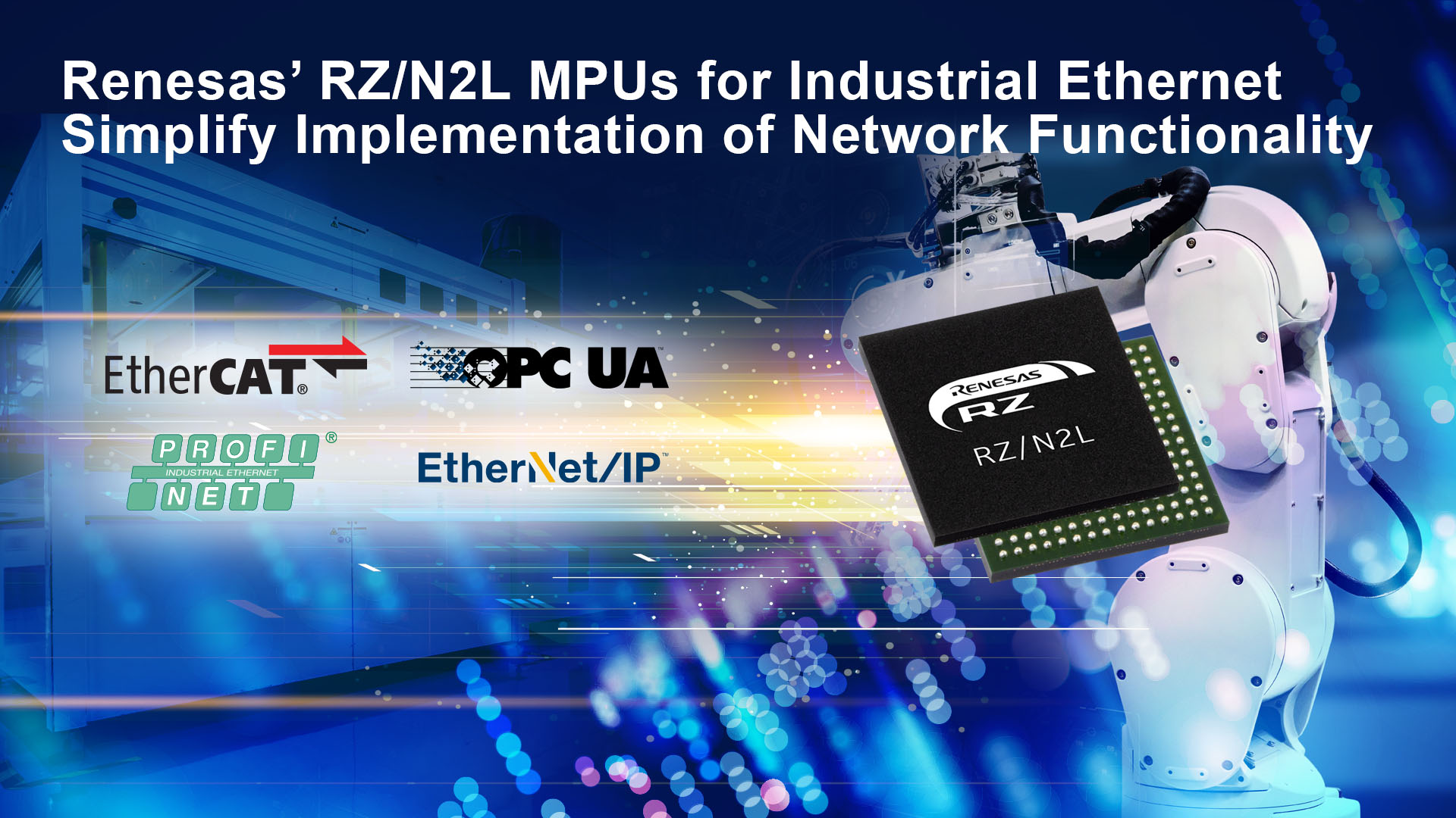 MPUs for Industrial Ethernet Simplify Implementation of Network Functionality