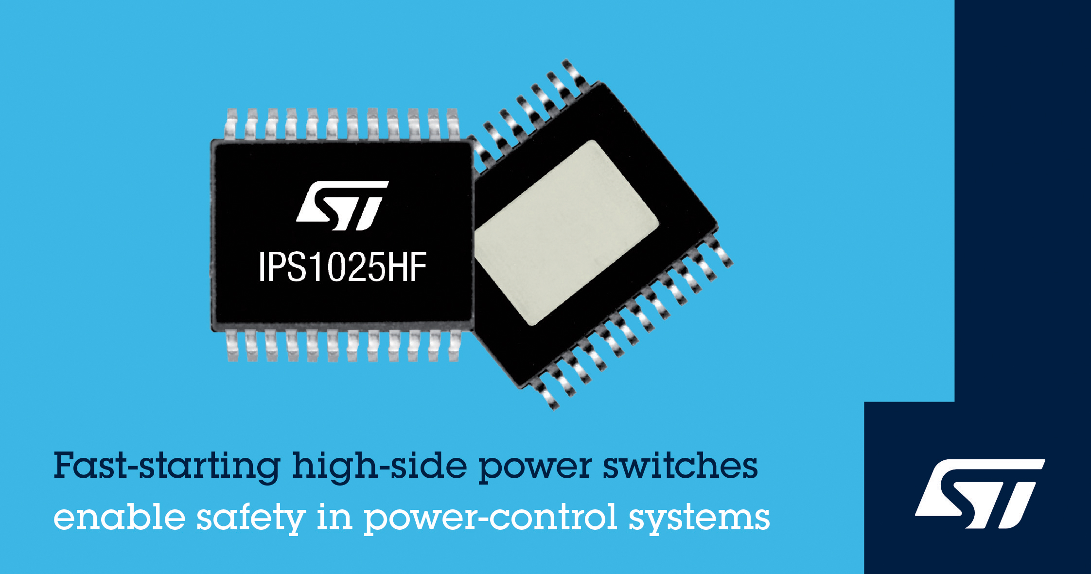 STMicroelectronics Introduces Fast-Starting Load Switch for Safety Systems