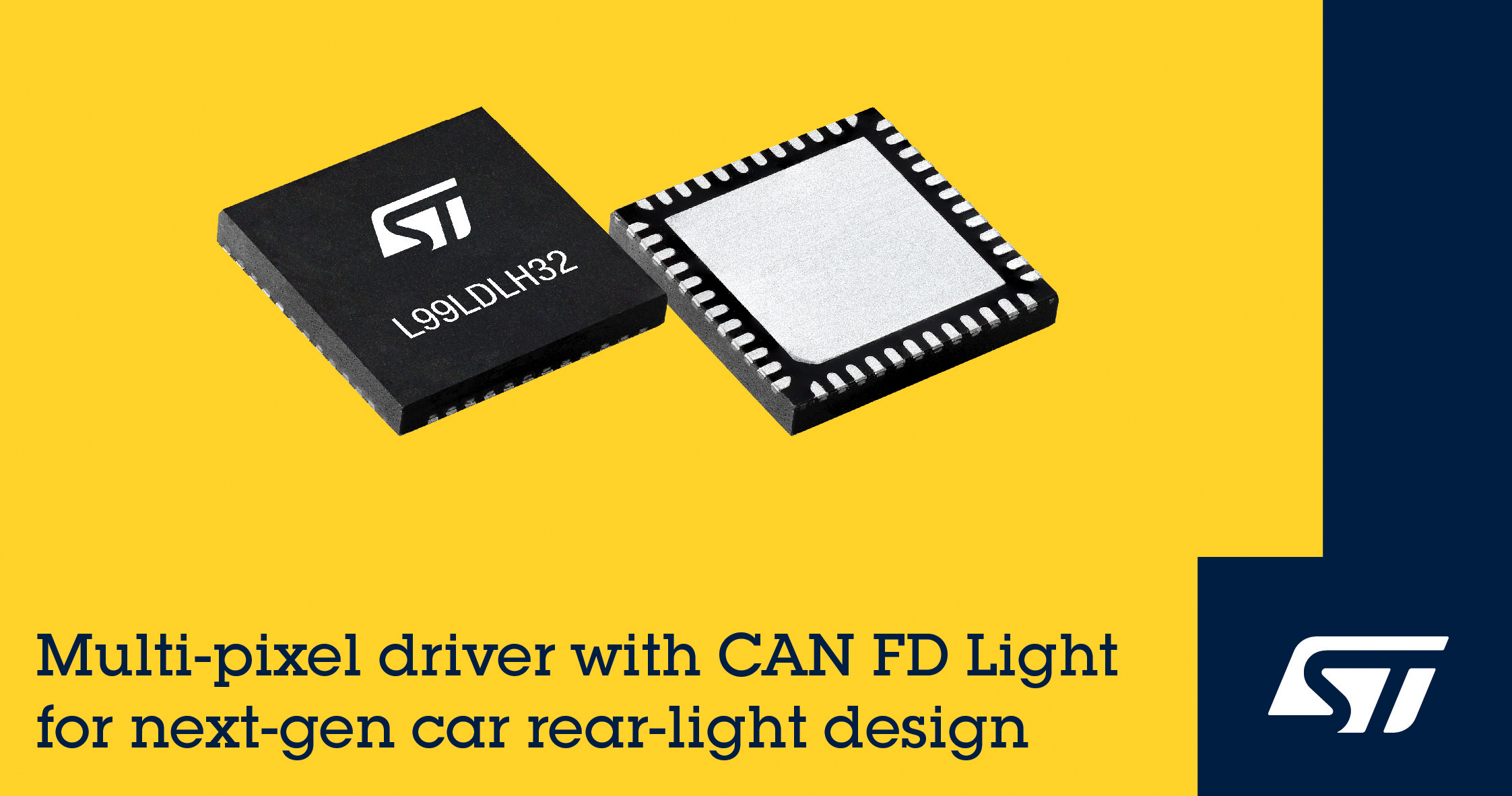 Multi-Pixel Driver with CAN FD Light Powers Next-Generation Automotive Lighting