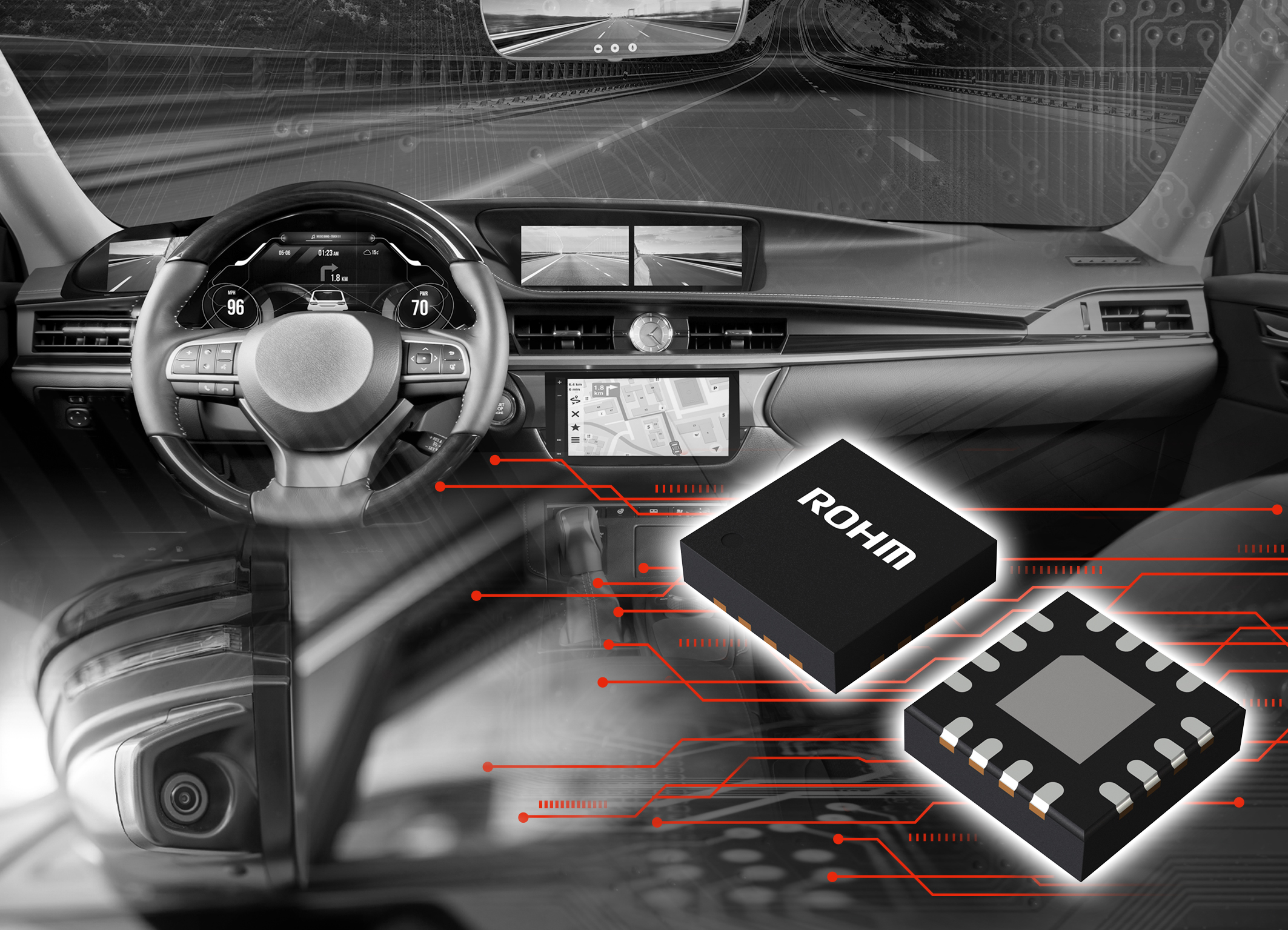 DC/DC Converter IC for ADAS Achieves Best-in-Class Stable Operation