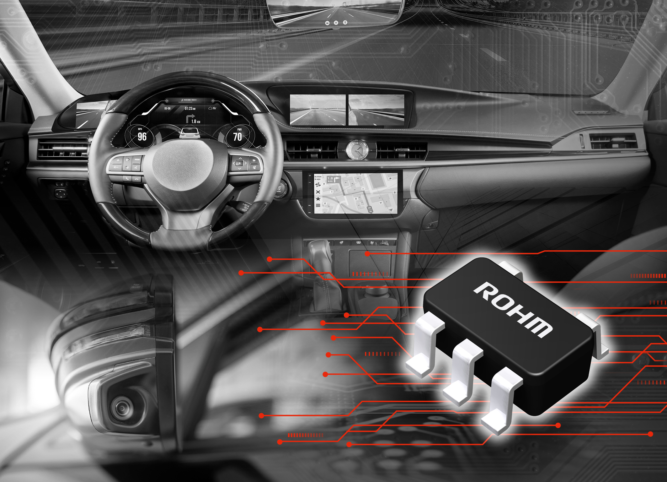 Compact 300mA Automotive-Grade LDO Regulators for High Performance ADAS Sensors