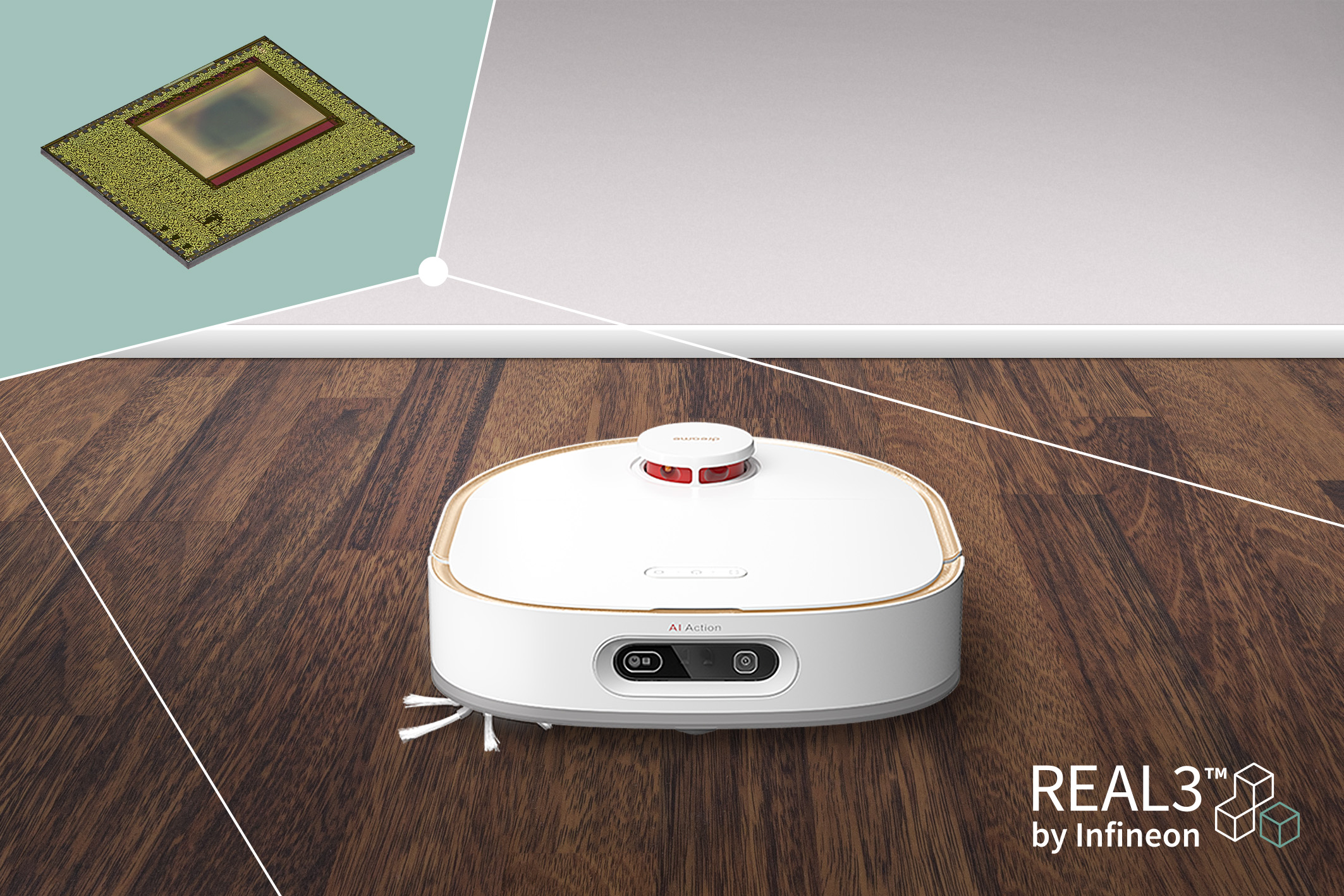 ToF Imager Enables Advanced Obstacle Avoidance and Smart Navigation in Vacuum Cleaning Robot