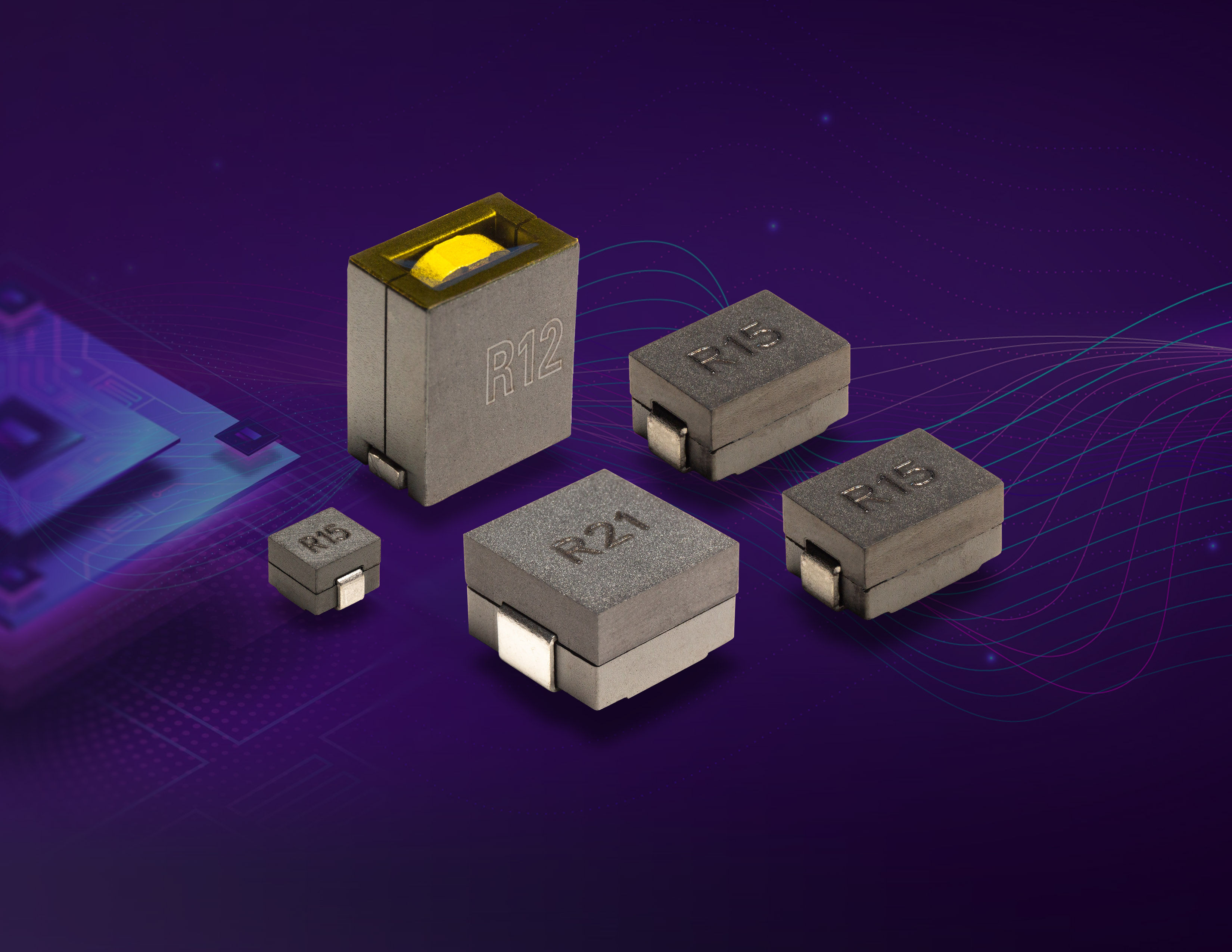 Shielded Power Bead Inductor Series Featuring High Rated Current with Extremely Low DC Resistance