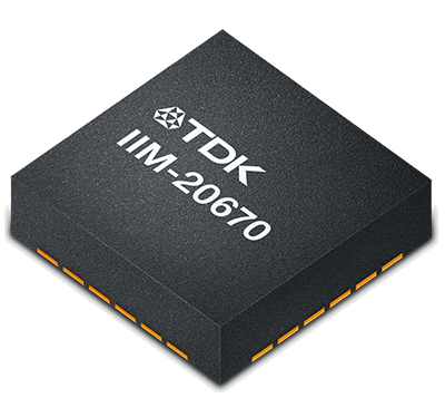 TDK Announces Thermally Stable Industrial IMU for Tilt and Stabilization Applications
