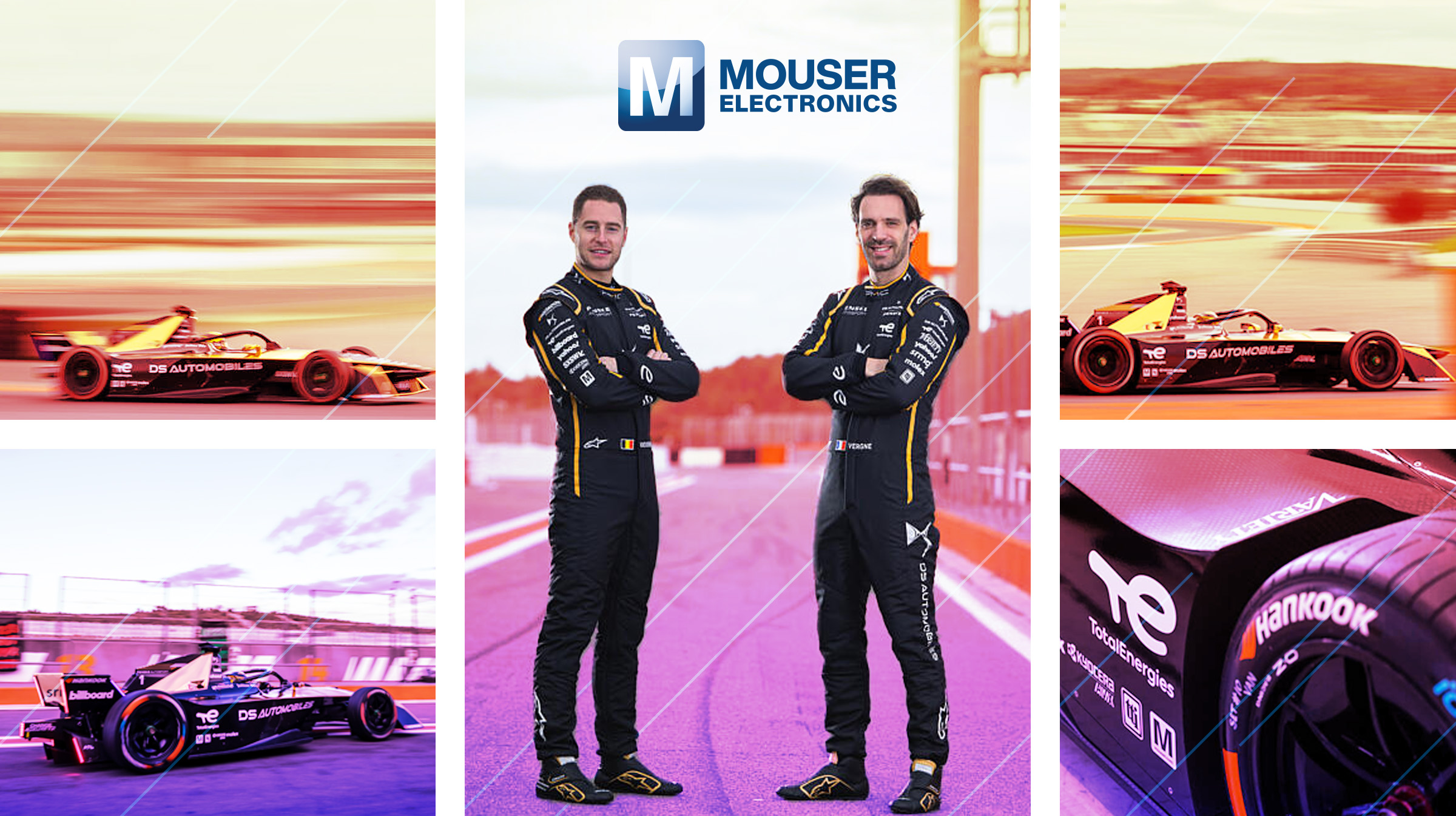 Mouser-Backed Formula E Team Kicks Off Season 9 in Mexico City