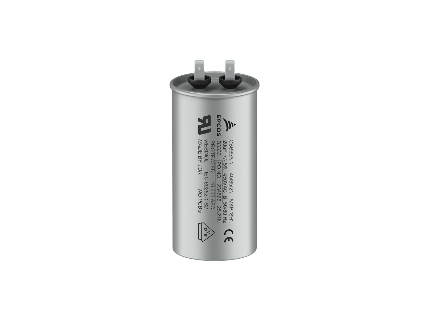 TDK Releases the Most Compact Safety Class S2 Motor-Run Capacitors