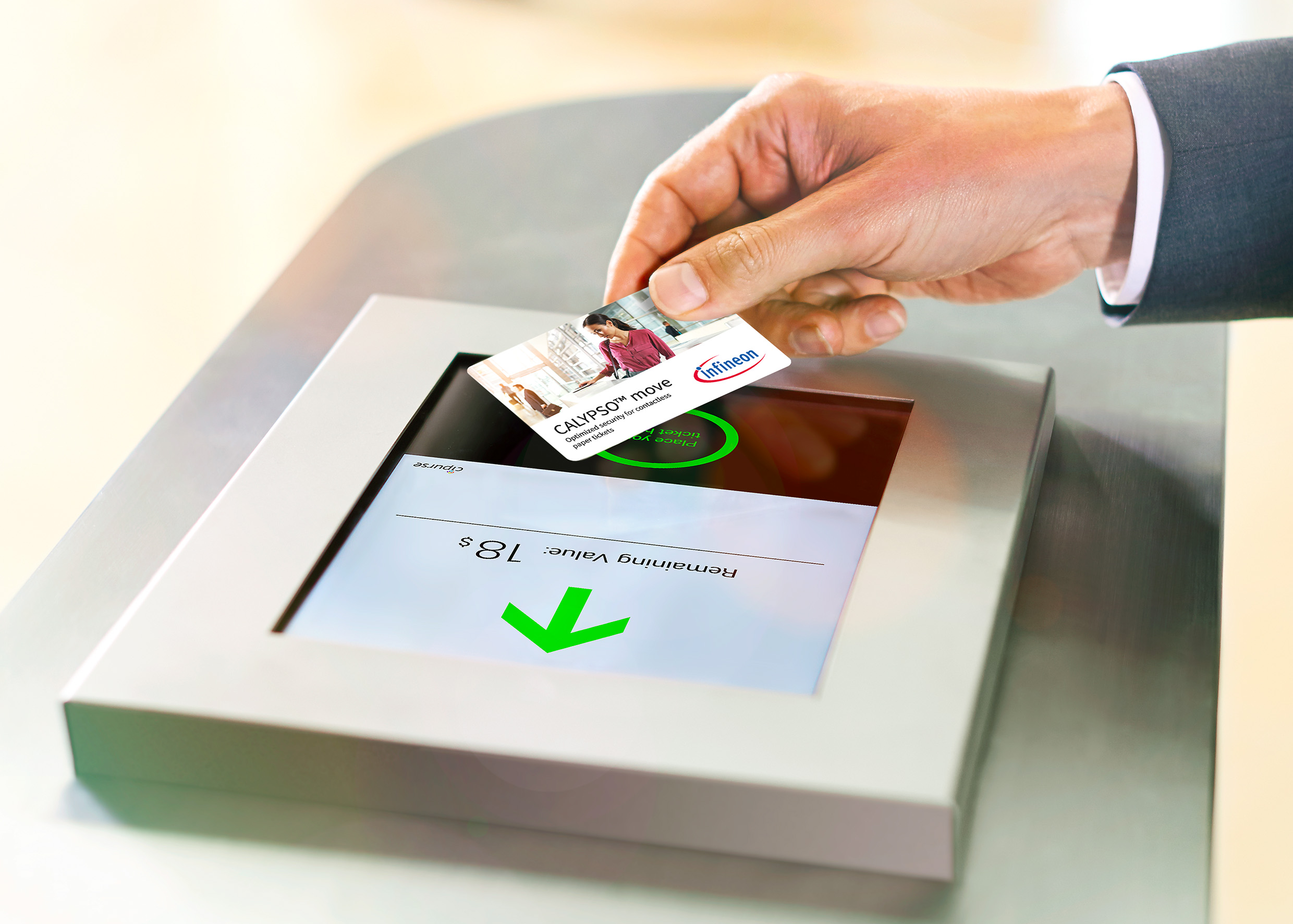 Infineon's CALYPSO Move Enables Easily Interoperable Ticketing Solutions Based on Open Standards