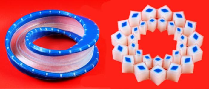 Metamaterials with Built-In Frustration Have Mechanical Memory
