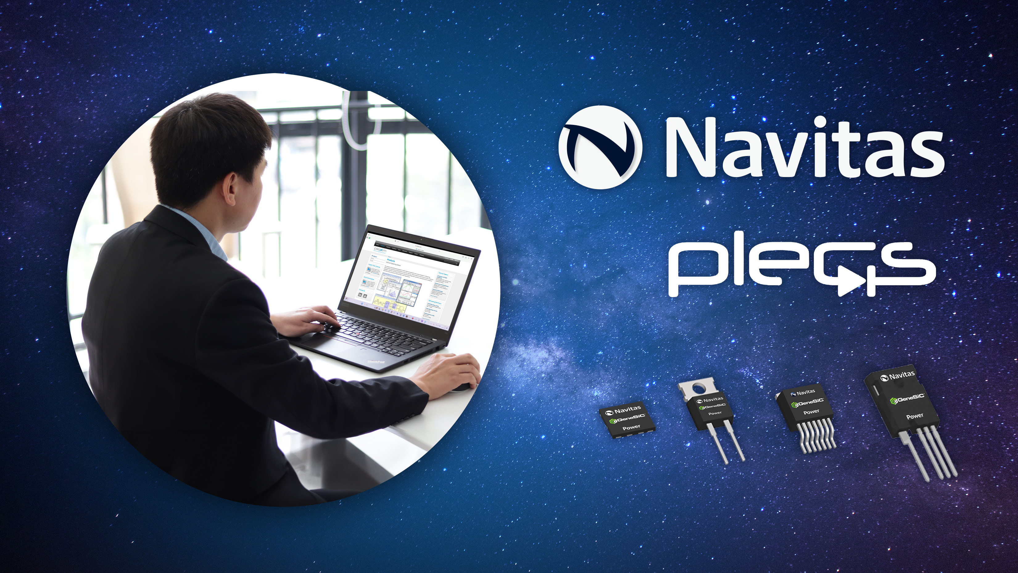 Navitas and Plexim Accelerate Time-to-Market with PLECS Models for Next-generation GeneSiC Power Semiconductors