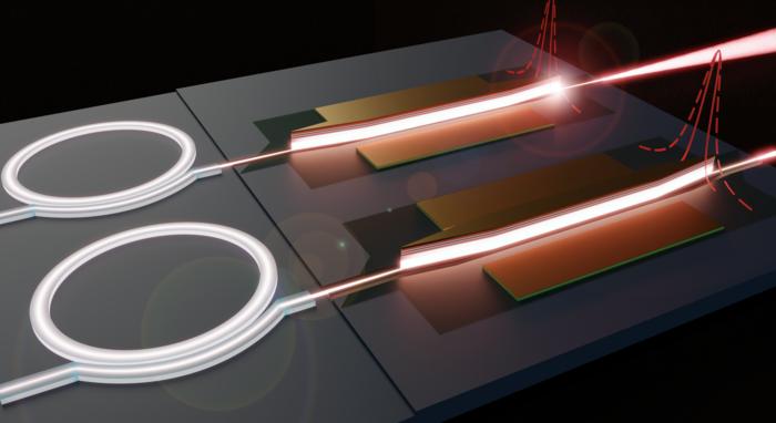 Linewidth Narrowing in Self-Injection-Locked On-Chip Lasers
