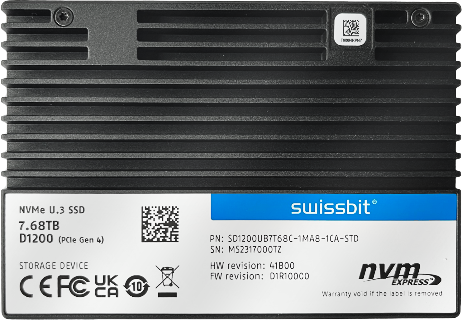 Guaranteed High Performance: Swissbit Launches D1200 Datacenter SSD