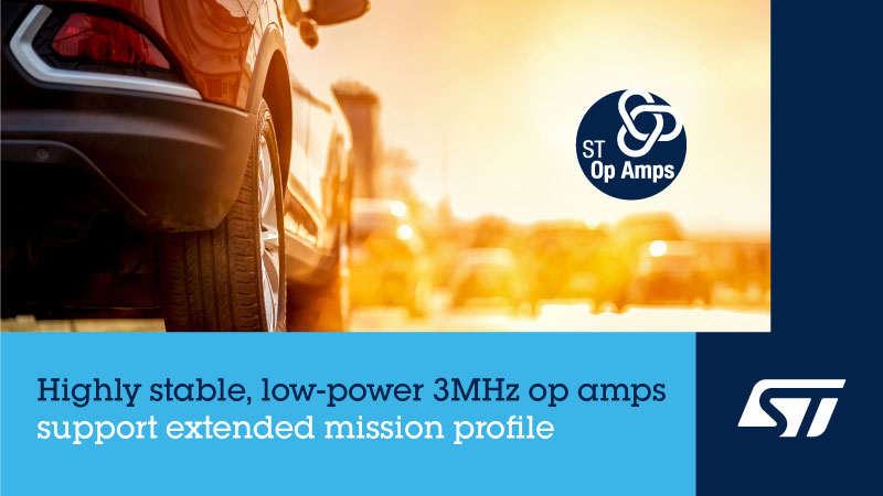 Low-Drift, High-Accuracy Op Amps Operate to 175°C for Ruggedness and Long Life in Automotive and Industrial Applications