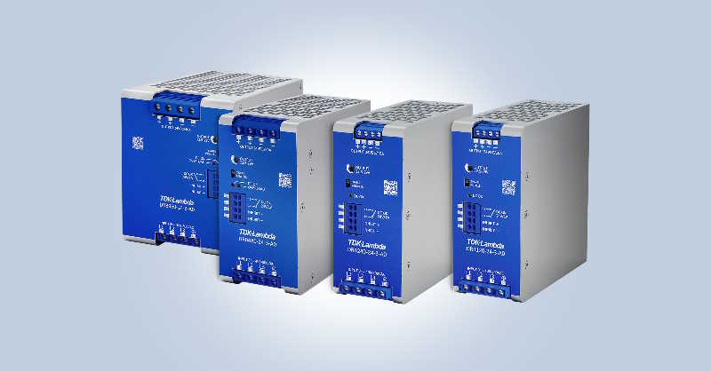 ­480W and 960W Three-phase AC-DC DIN Rail Power Supplies